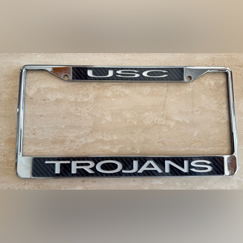 USC Trojans License Plate Frame